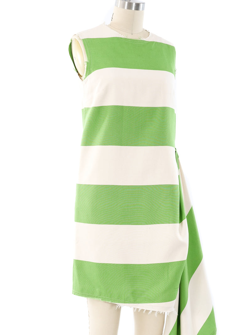 Calvin Klein Striped Sleeveless Dress Dress arcadeshops.com