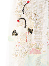 Crane Embellished Crochet Tank Dress Dress arcadeshops.com