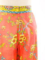 Tina Leser Polished Cotton Peach Ensemble Suit arcadeshops.com