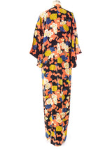 Floral Silk Kimono Jacket arcadeshops.com