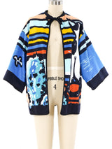 Michaele Vollbracht Cat Printed Jacket Jacket arcadeshops.com