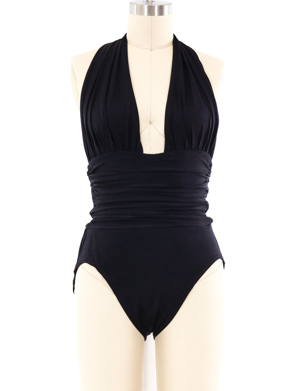 Yves Saint Laurent Halter Swimsuit Suit arcadeshops.com