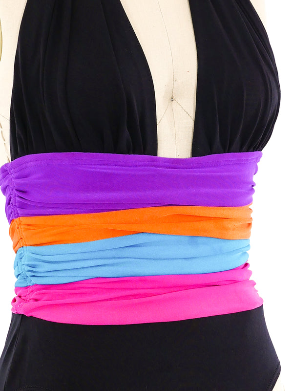 Yves Saint Laurent Halter Swimsuit Suit arcadeshops.com