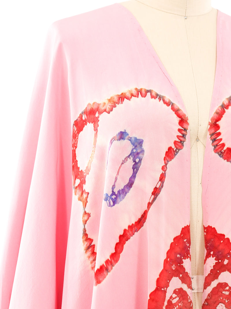 Tie Dye Silk Duster Jacket arcadeshops.com