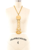 Alexis Kirk Oversized Fringed Pendant Necklace Accessory arcadeshops.com