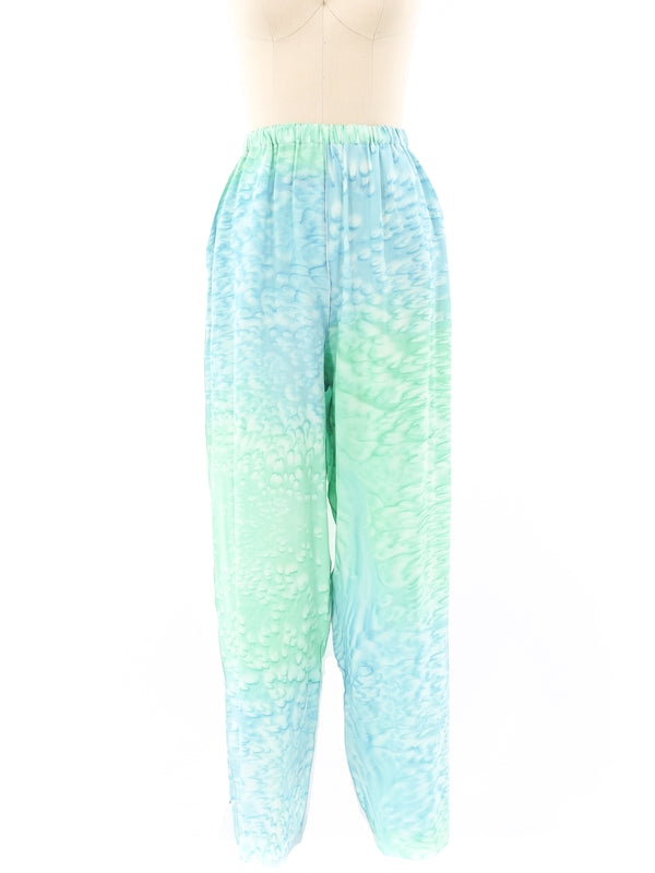 Art to Wear Tie Dye Silk Pants Bottom arcadeshops.com