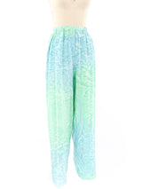 Art to Wear Tie Dye Silk Pants Bottom arcadeshops.com