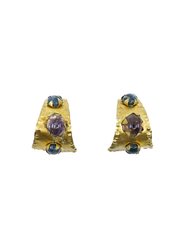 Hervé Van Der Straeten Cabochon Earrings Accessory arcadeshops.com