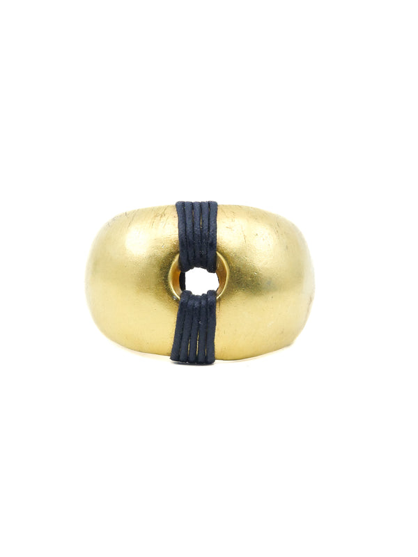 Rope Tied Goldtone Cuff Accessory arcadeshops.com