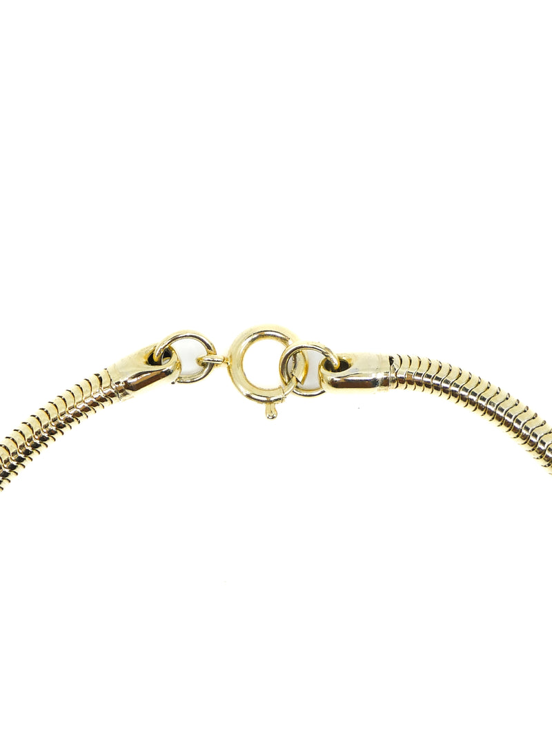 Lanvin Enamel Pendant Necklace Accessory arcadeshops.com
