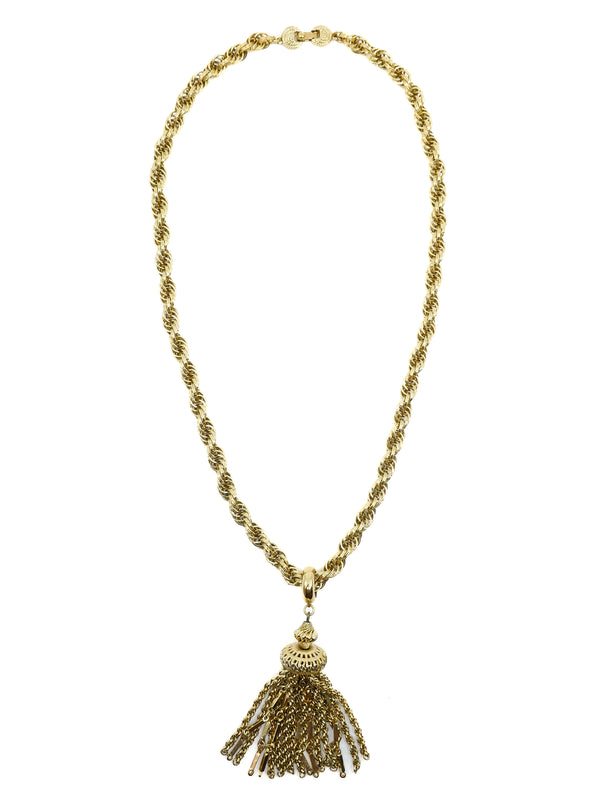 Tassel Pendant Necklace Accessory arcadeshops.com