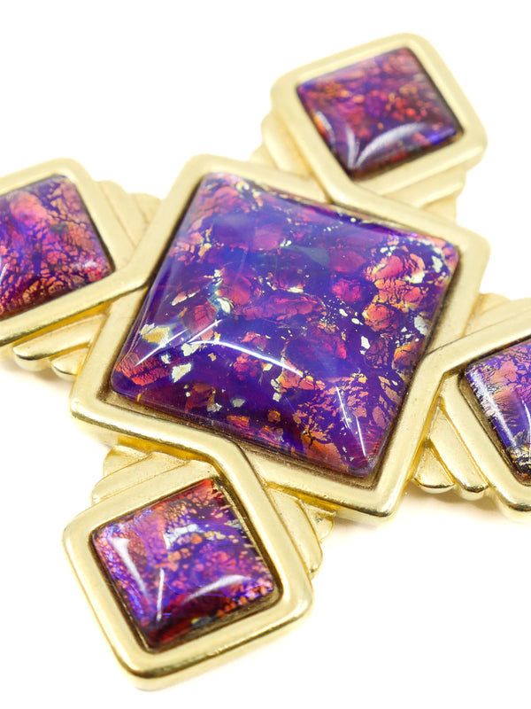 Yves Saint Laurent Gripoix Brooch Accessory arcadeshops.com