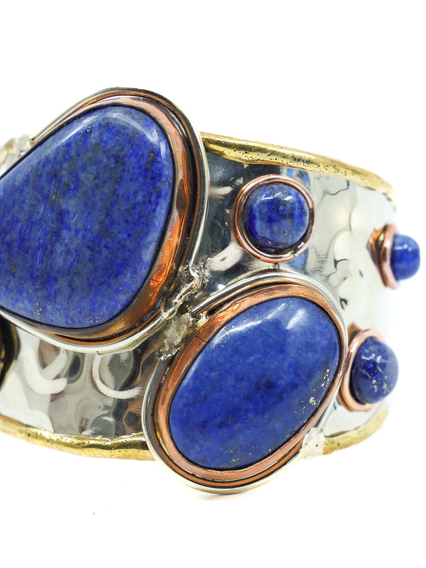 Lapis Studded Cuff Accessory arcadeshops.com