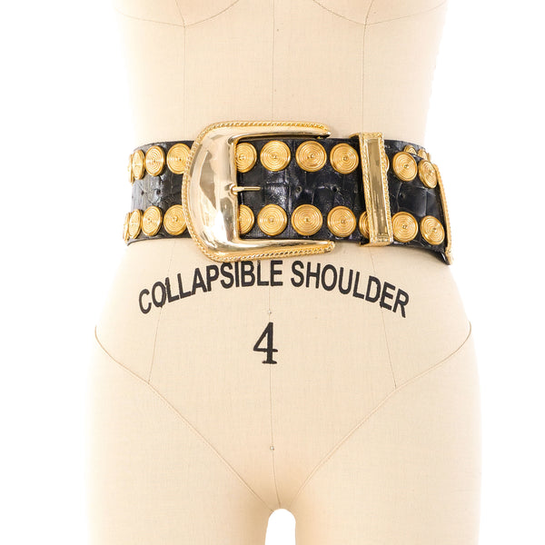 Help find Michael Morrison Belts Vintage Michael Morrison Studded Belt Rhinestone | eBay main image 4
