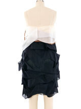 Gianfranco Ferre Deconstructed Banded Mini Dress Dress arcadeshops.com