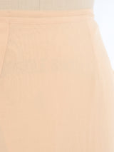 Thierry Mugler Chiffon Wrap Skirt Bottom arcadeshops.com