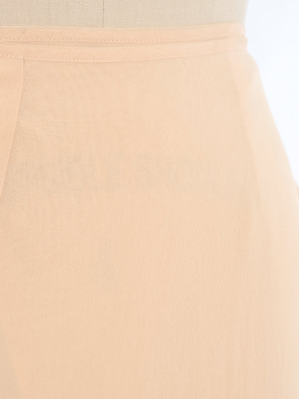 Thierry Mugler Chiffon Wrap Skirt Bottom arcadeshops.com