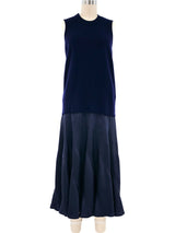 Junya Watanabe Layered Knit Maxi Dress Dress arcadeshops.com