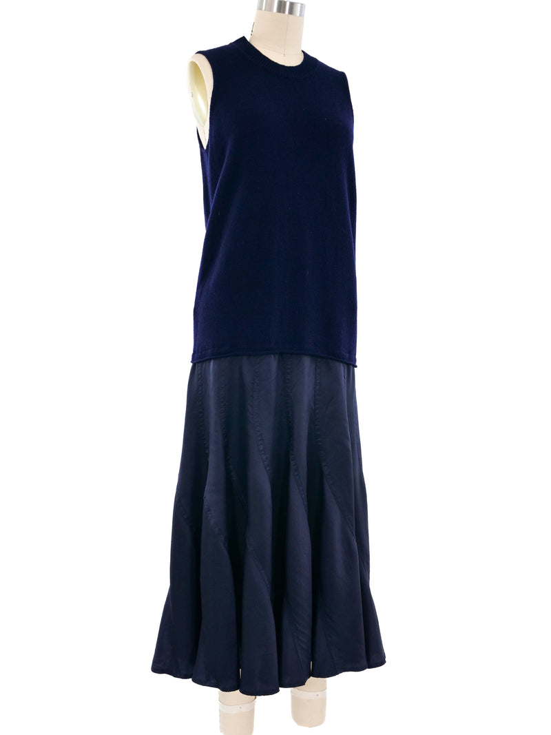 Junya Watanabe Layered Knit Maxi Dress Dress arcadeshops.com