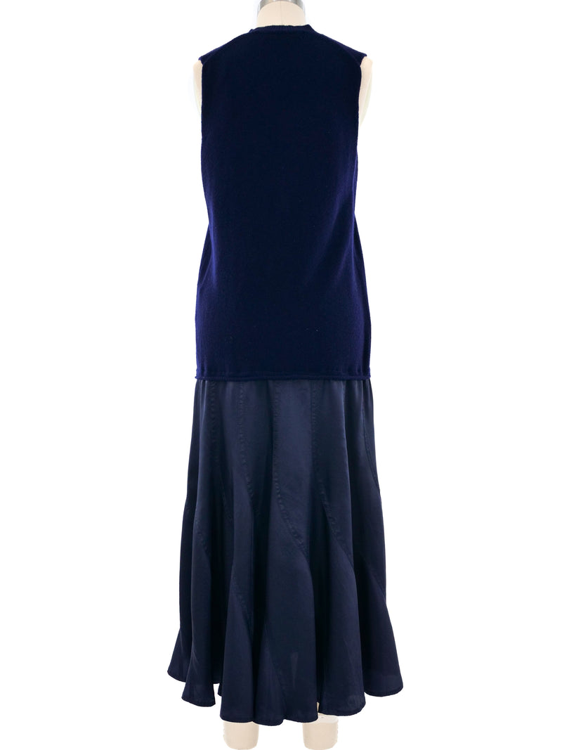 Junya Watanabe Layered Knit Maxi Dress Dress arcadeshops.com