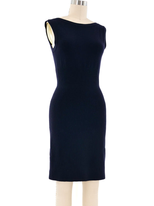 Alaia Sleeveless Knit Bodycon Dress Dress arcadeshops.com