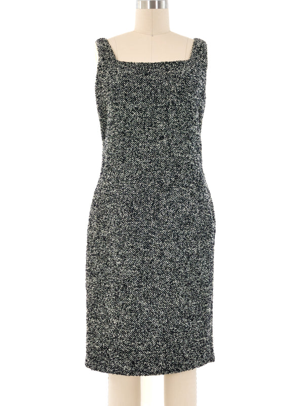 Versace Istante Tweed Tank Dress Dress arcadeshops.com