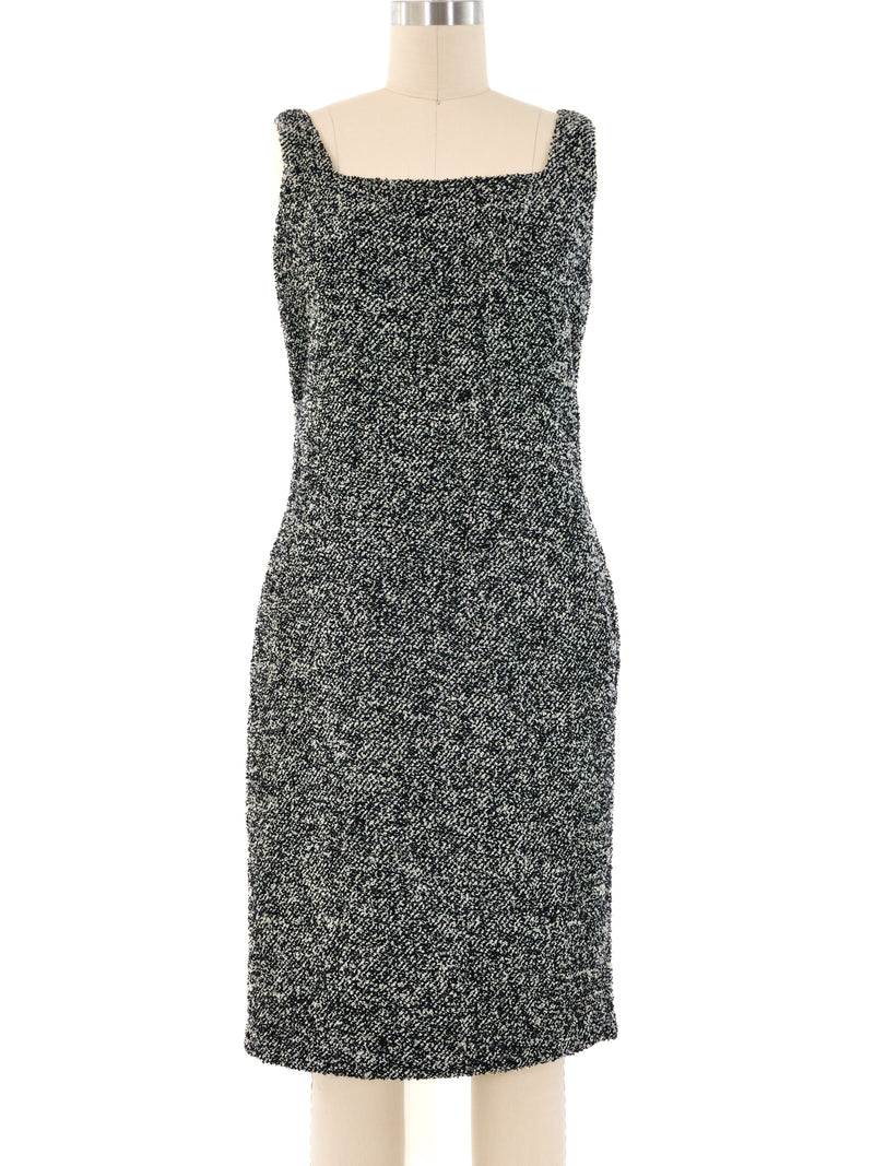 Versace Istante Tweed Tank Dress Dress arcadeshops.com