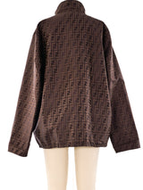 Fendi Zucca Logo Windbreaker Jacket arcadeshops.com