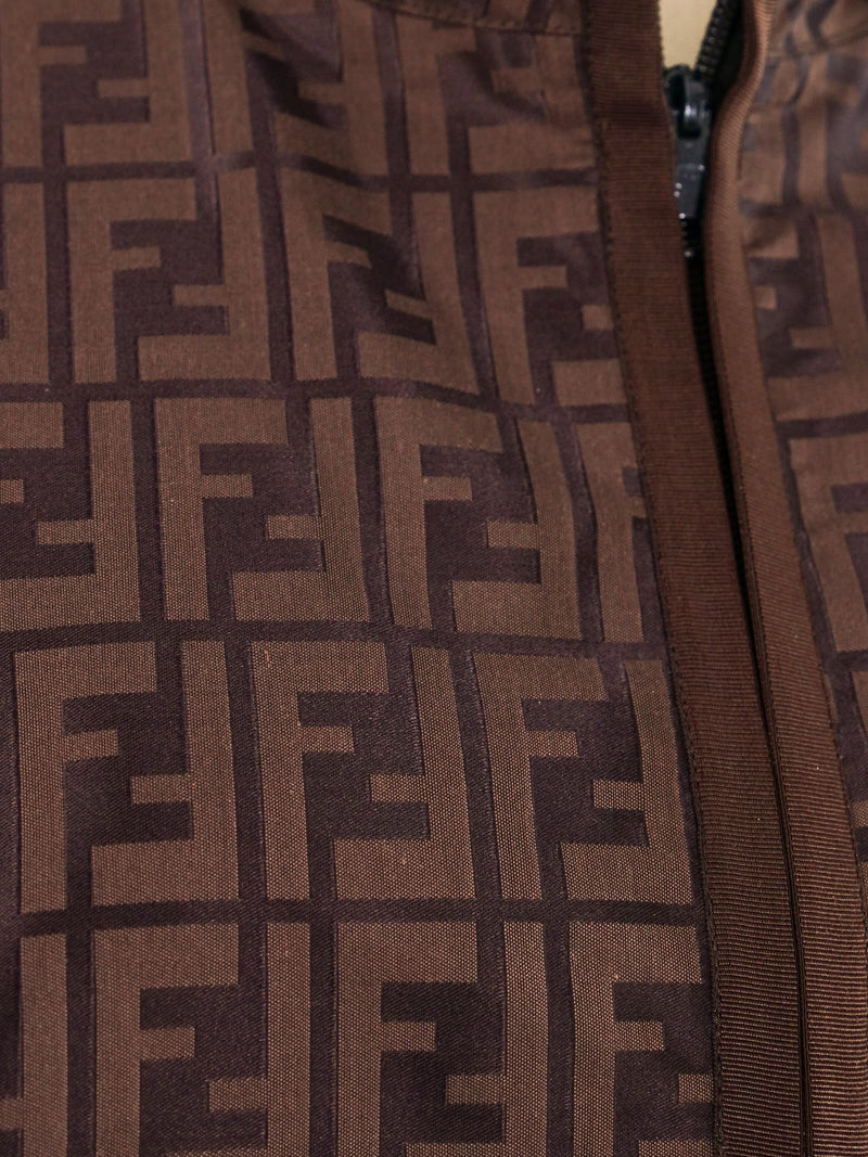Fendi Zucca Logo Windbreaker Jacket arcadeshops.com