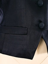 Yves Saint Laurent Satin Cropped Jacket Jacket arcadeshops.com