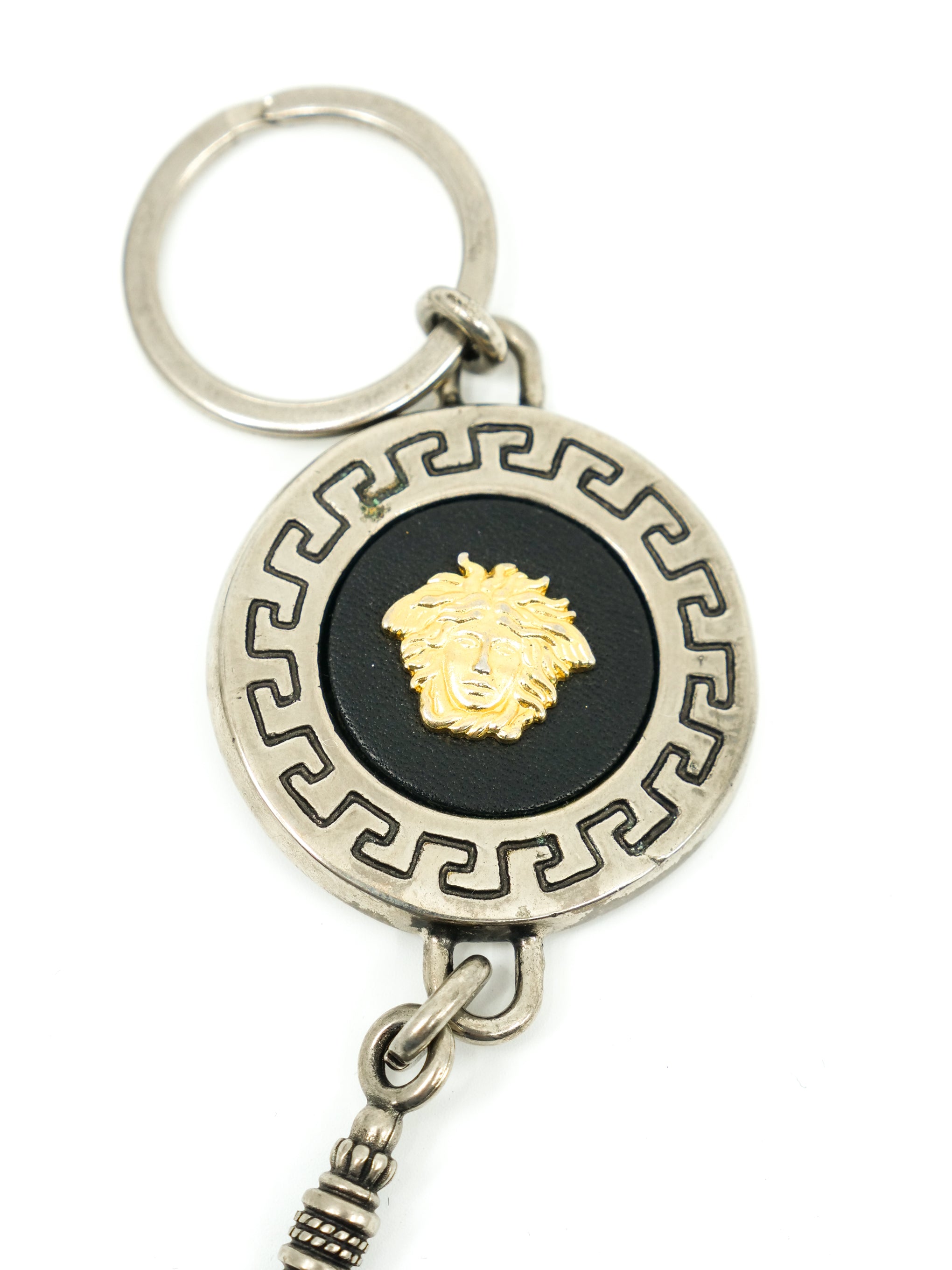 Versace on sale keychain wallet