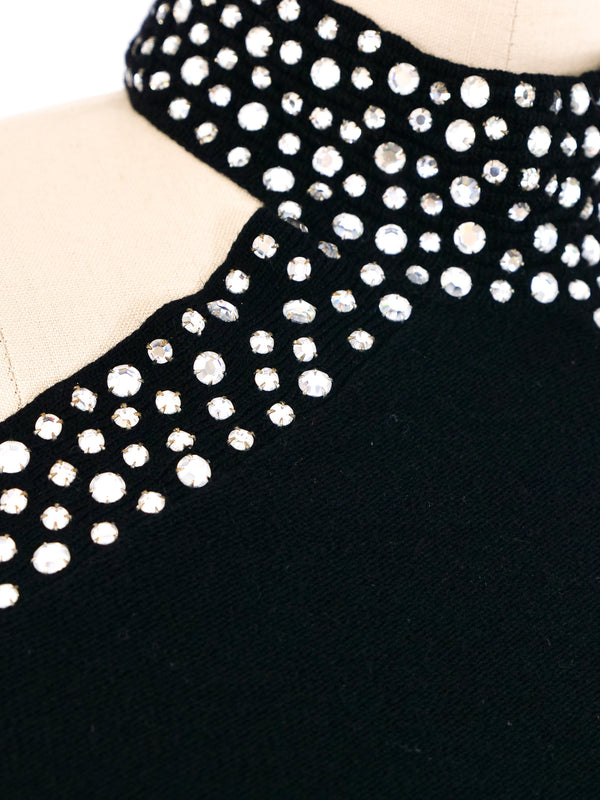 Sonia Rykiel Embellished Knit Halter Top arcadeshops.com