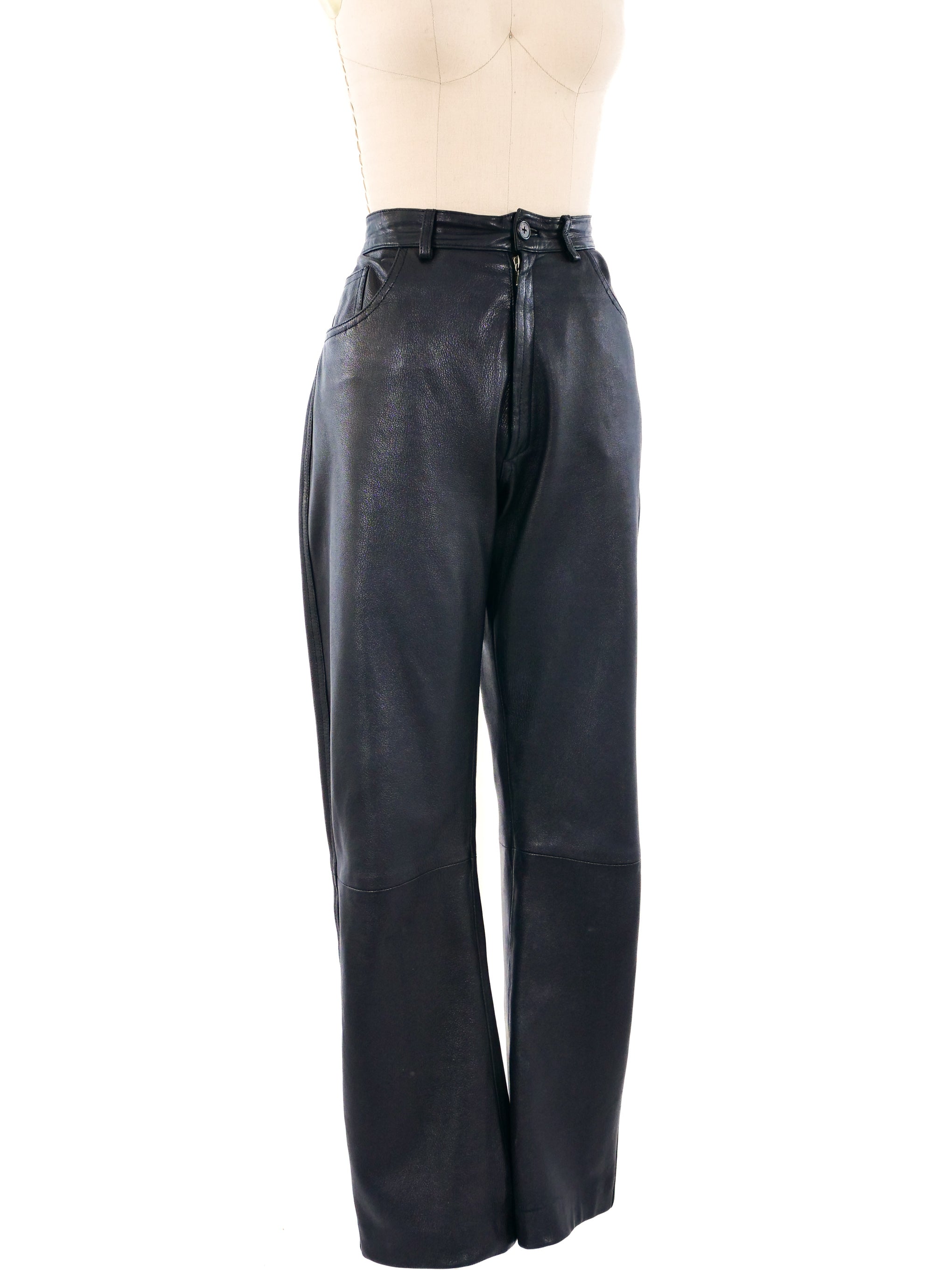 Hermes Leather Pants