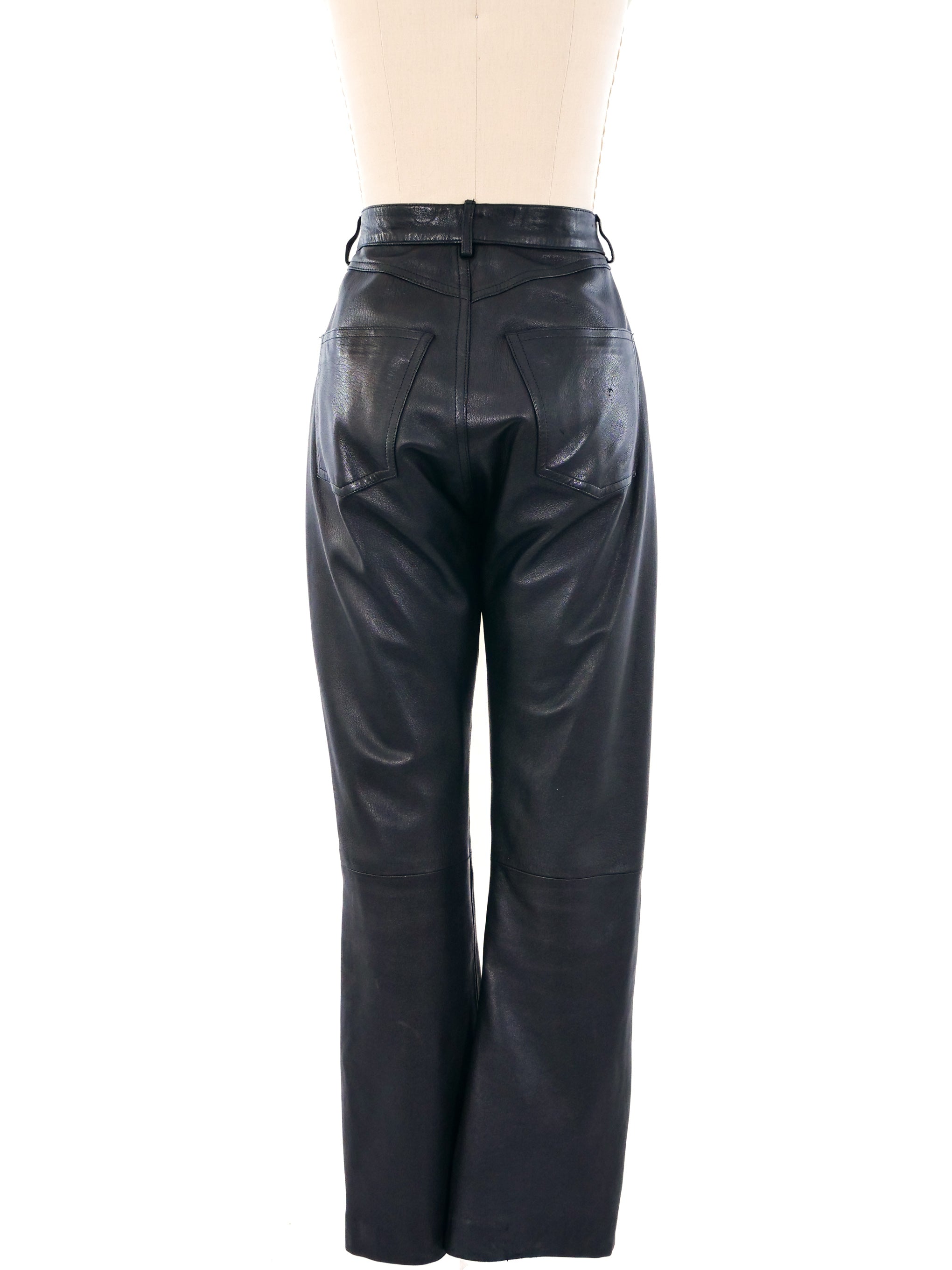 Hermes Leather Pants