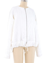 Jil Sander Quilted Bomber Jacket Jacket arcadeshops.com