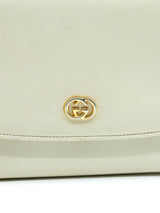 Gucci Ivory Leather Shoulder Bag Accessory arcadeshops.com