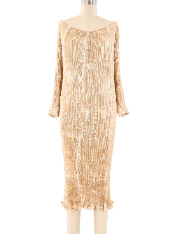 Patricia Lester Candlelight Pleated Column Dress Dress arcadeshops.com