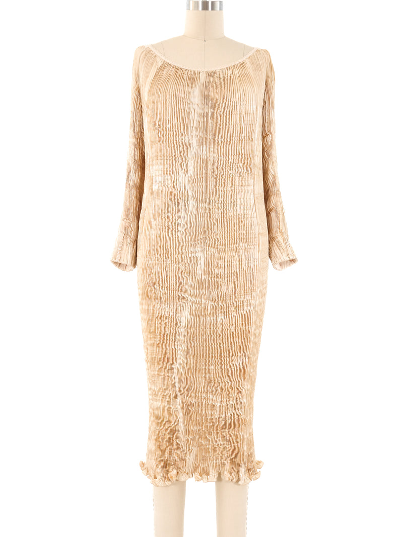 Patricia Lester Candlelight Pleated Column Dress Dress arcadeshops.com