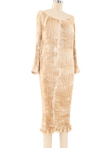 Patricia Lester Candlelight Pleated Column Dress Dress arcadeshops.com