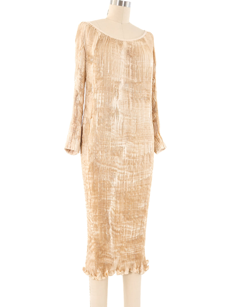 Patricia Lester Candlelight Pleated Column Dress Dress arcadeshops.com