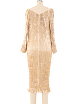 Patricia Lester Candlelight Pleated Column Dress Dress arcadeshops.com