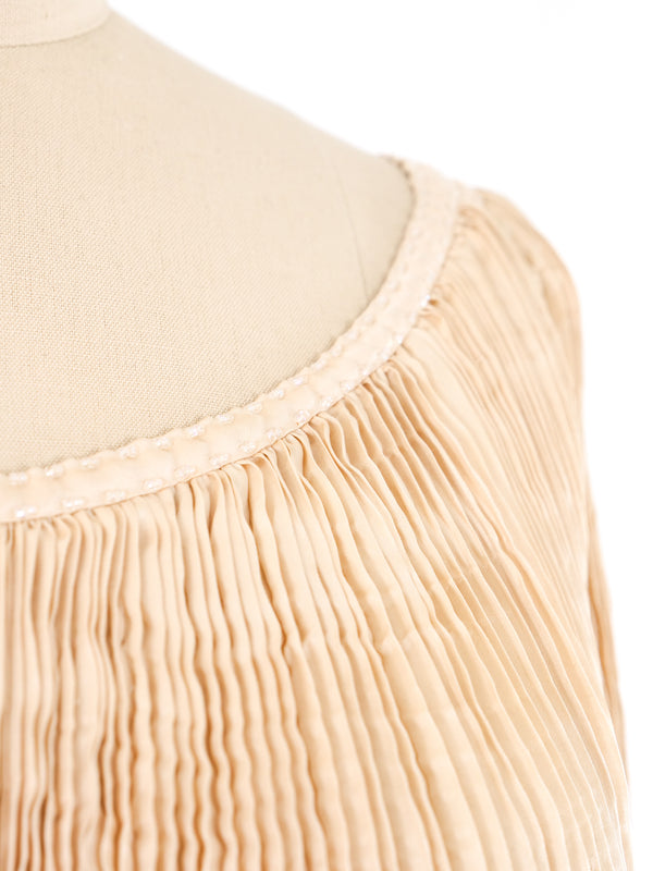 Patricia Lester Candlelight Pleated Column Dress Dress arcadeshops.com