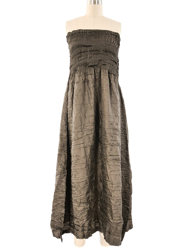 Issey Miyake Wrinkle Pleated Convertible Dress Dress arcadeshops.com