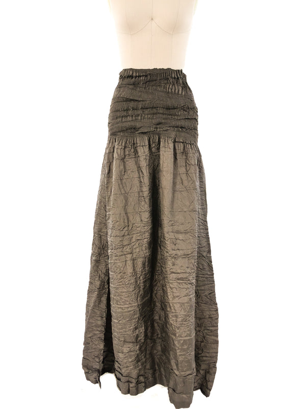 Issey Miyake Wrinkle Pleated Convertible Dress Dress arcadeshops.com