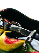 Gucci Psychedelic Swirl Velvet Ring Handle Bag Accessory arcadeshops.com