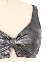 Pierre Cardin Gunmetal Bikini Suit arcadeshops.com