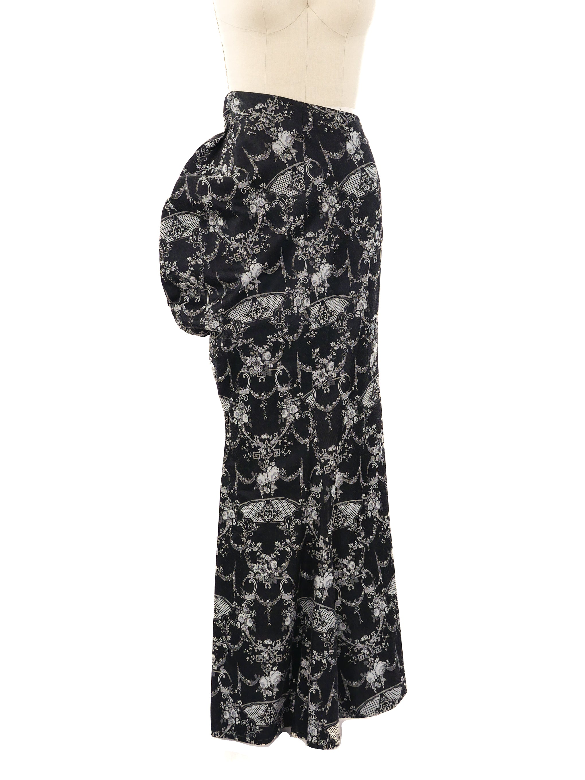 Alexander McQueen Joan Brocade Skirt