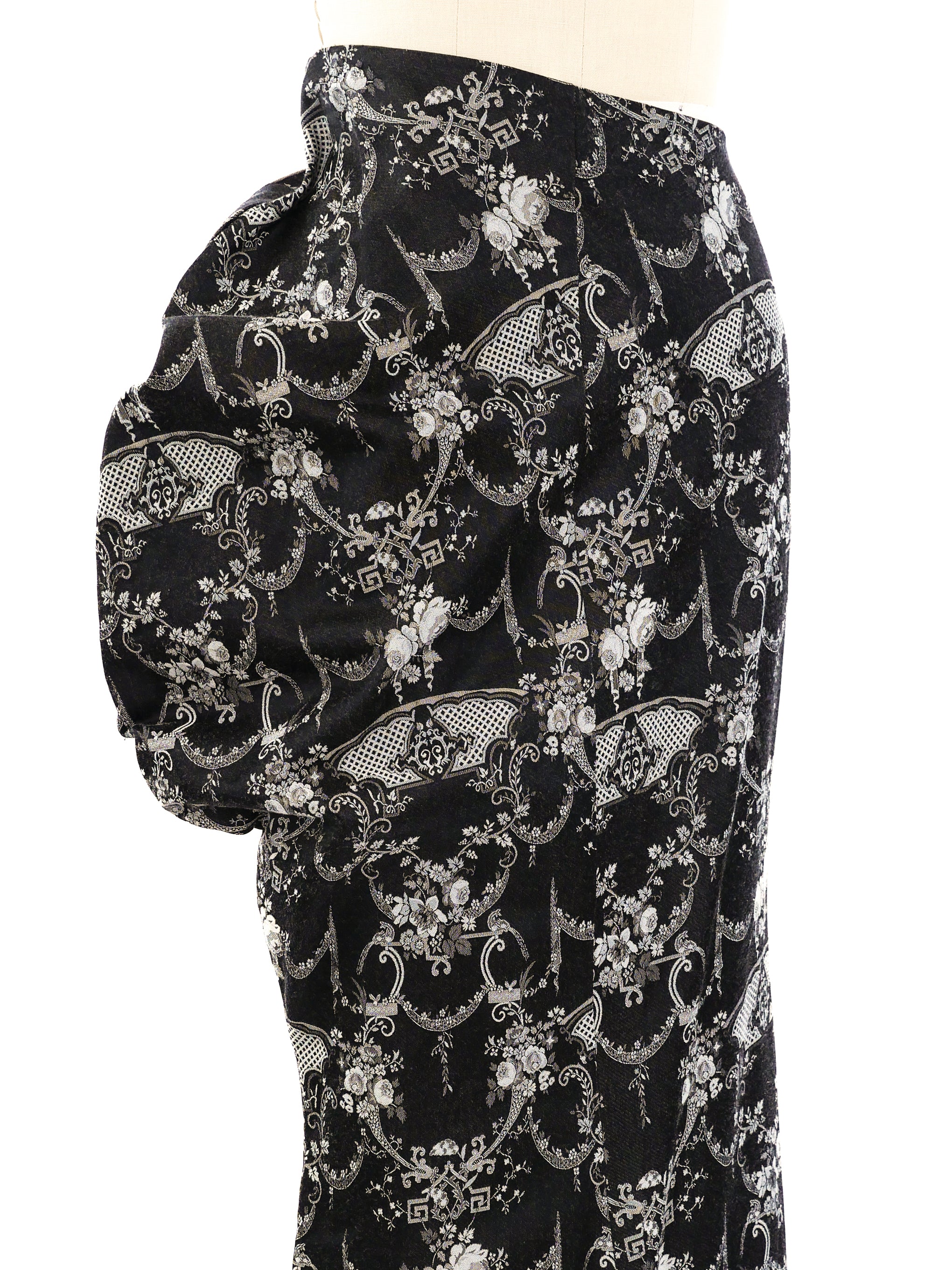 Alexander McQueen Joan Brocade Skirt