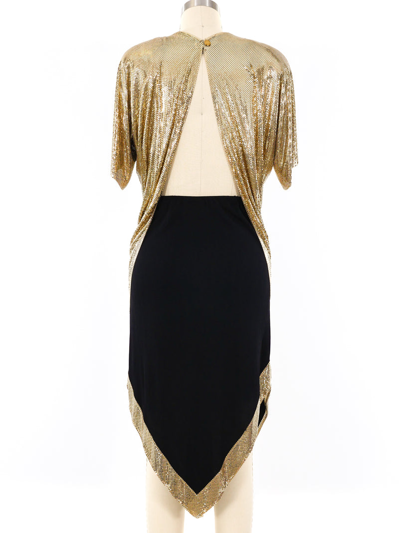 Metallic Gold Chainmail Ensemble Suit arcadeshops.com