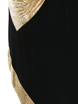 Metallic Gold Chainmail Ensemble Suit arcadeshops.com